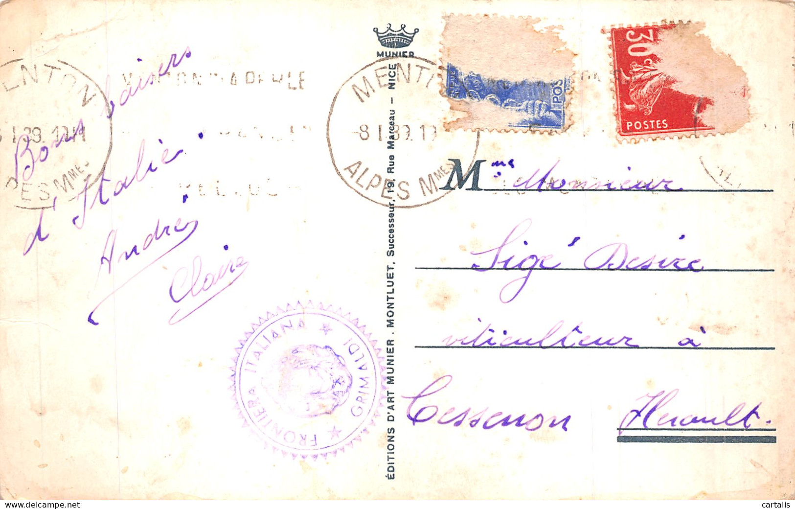 ET-ITALIE MULTIVUES TIMBRE POSTE-N°4475-H/0351 - Other & Unclassified