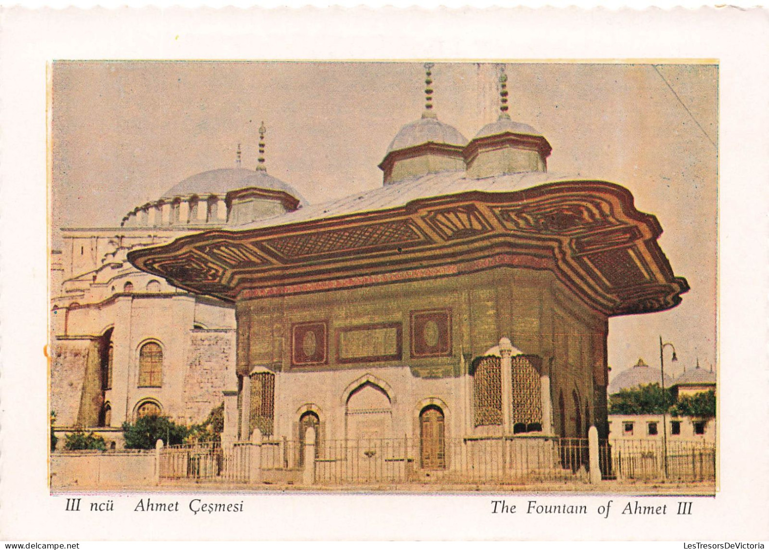 TURQUIE - The Fountain Of Ahmet III - Vue Générale - Instanbul - Carte Postale - Turkey