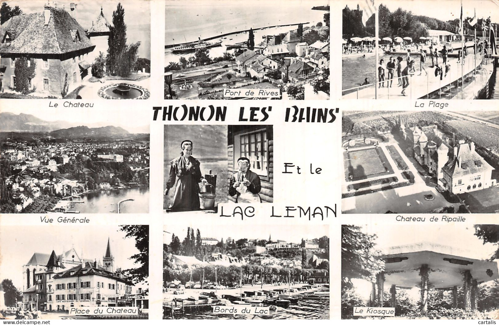 74-THONON LES BAINS-N°4476-D/0193 - Thonon-les-Bains