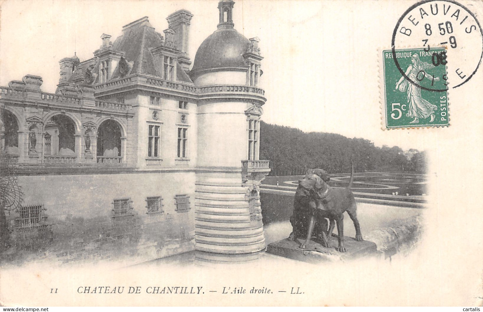 60-CHATEAU DE CHANTILLY-N°4476-G/0199 - Other & Unclassified