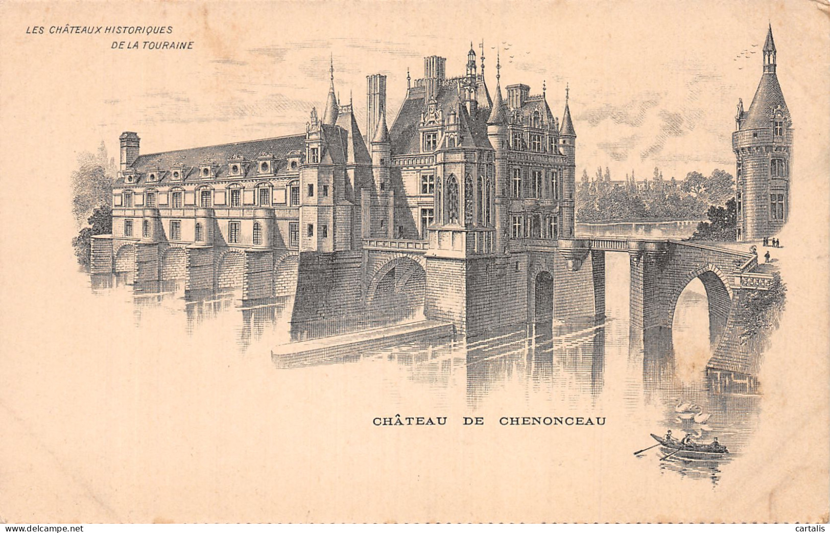 37-CHATEAU DE CHENONCEAU-N°4476-G/0169 - Other & Unclassified