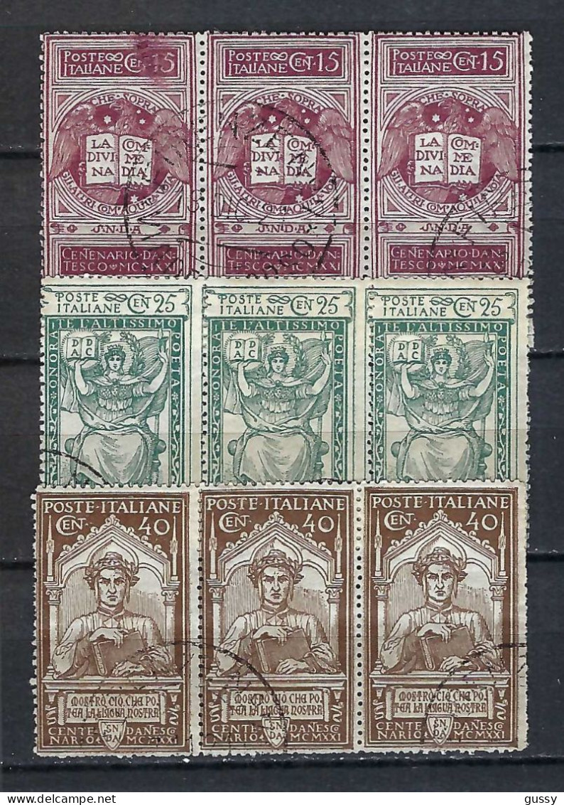 ITALIE Ca. 1921: Lot D' Obl. - Used