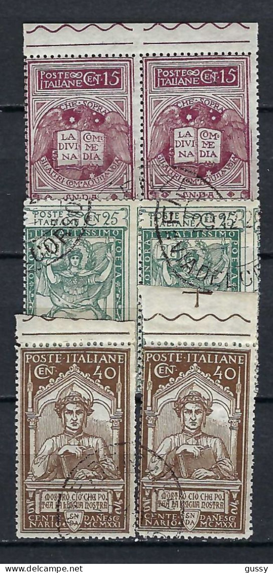 ITALIE Ca. 1921: Lot D' Obl. - Afgestempeld