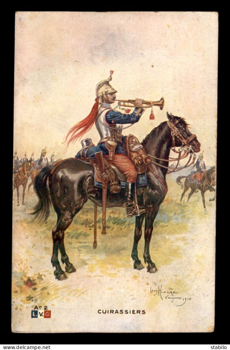 GUERRE 14/18 - ILLUSTRATEURS - CUIRASSIERS PAR LEON HINGRE - War 1914-18