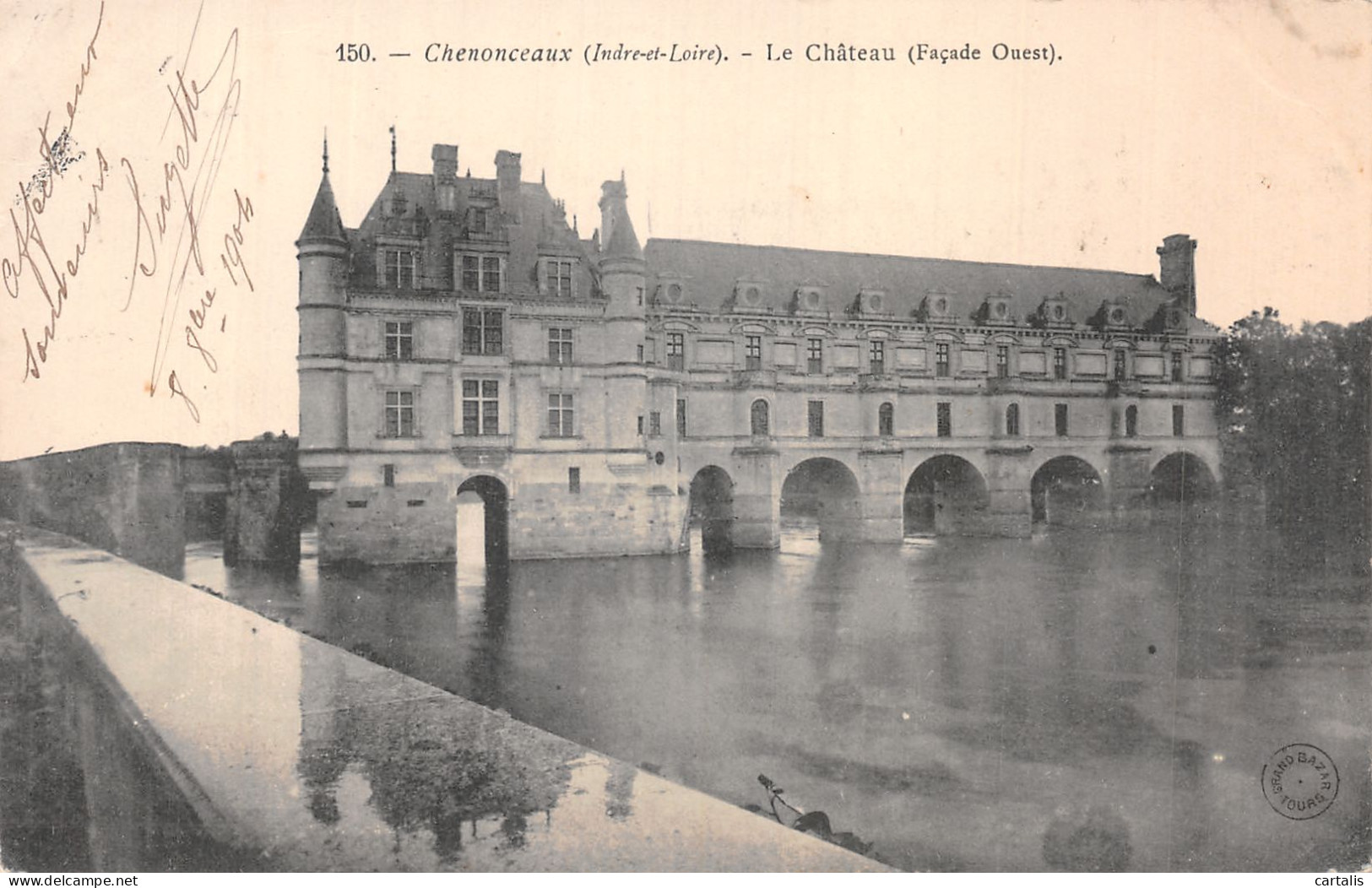 37-CHENONCEAUX-N°4477-B/0341 - Chenonceaux