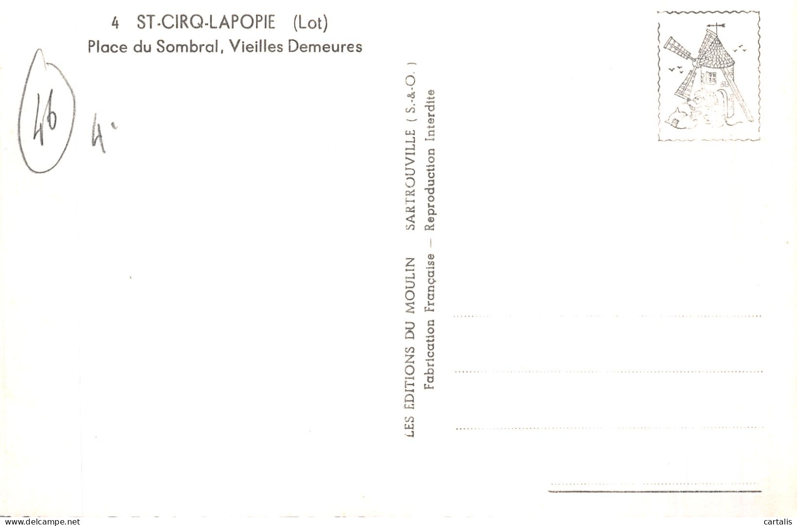 46-SAINT CIRQ LAPOPIE-N°4477-A/0393 - Other & Unclassified