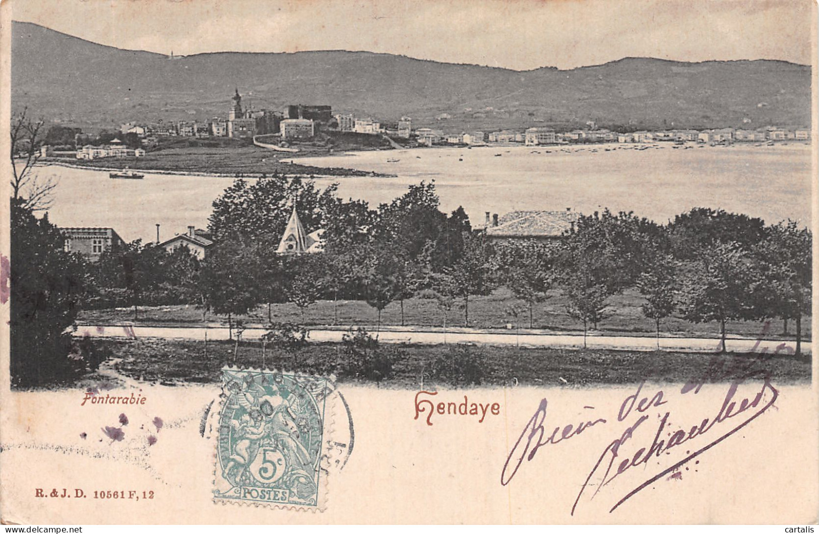 64-HENDAYE-N°4476-H/0381 - Hendaye