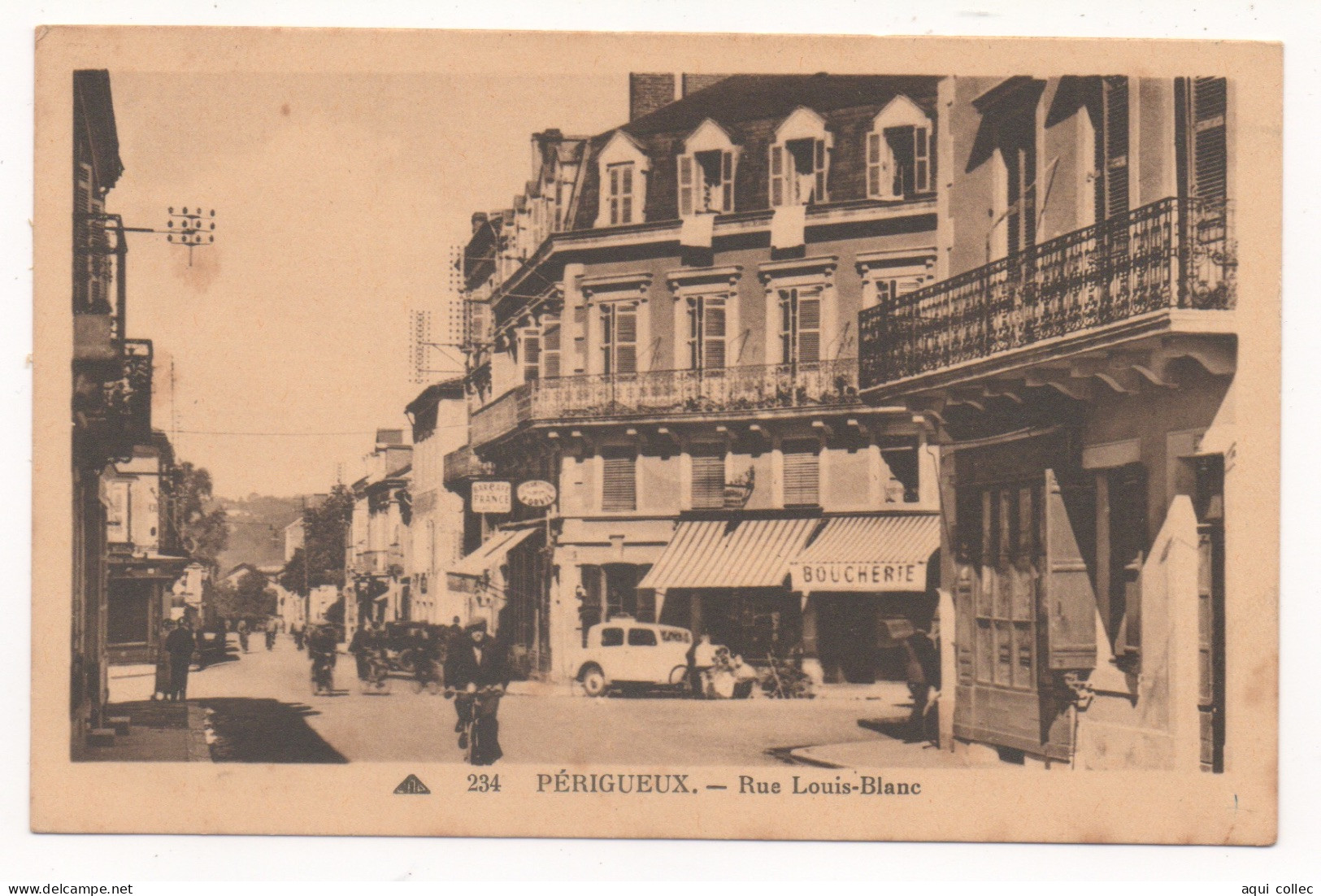 PERIGUEUX    24  DORDOGNE PERIGORD   RUE LOUIS-BLANC - Périgueux