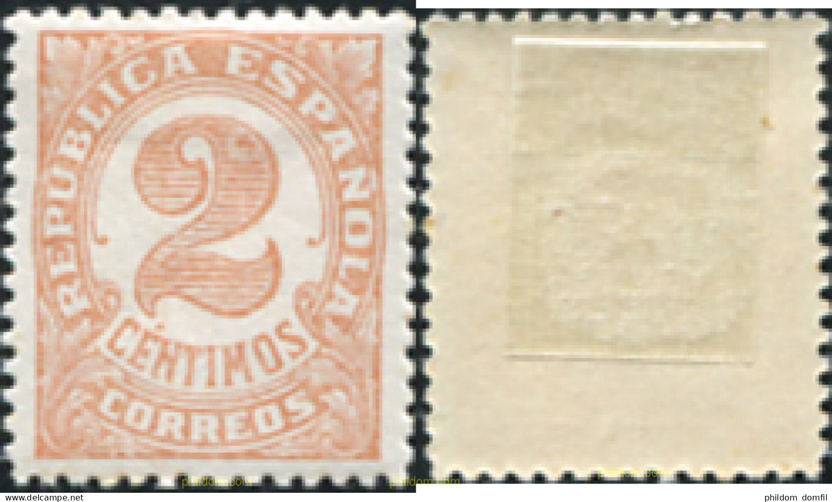 730368 HINGED ESPAÑA 1933 CIFRAS - Nuevos