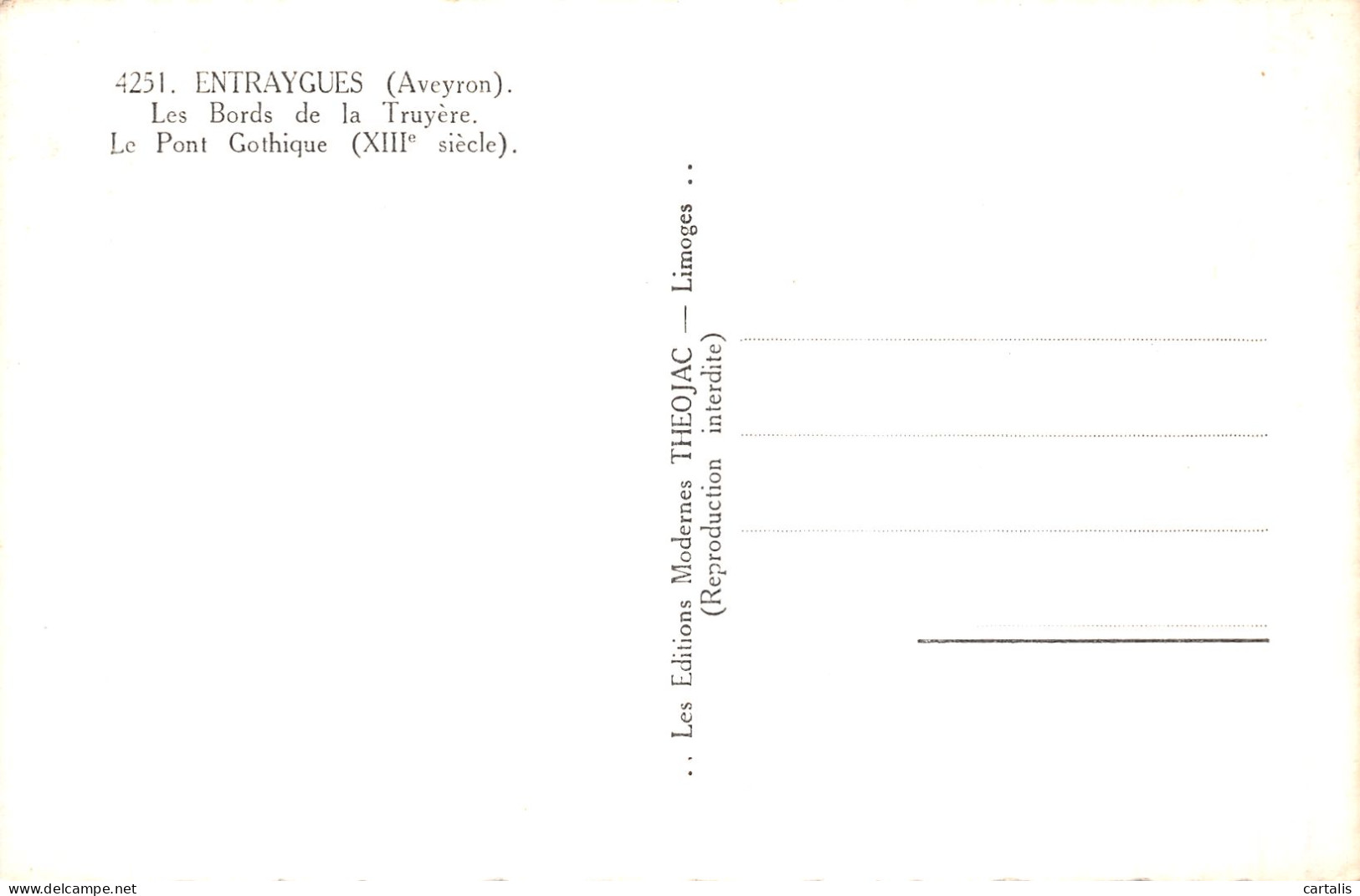 12-ENTRAYGUES-N°4477-G/0209 - Other & Unclassified