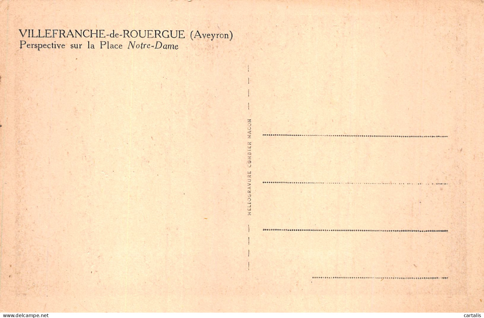 12-VILLEFRANCHE DE ROUERGUE-N°4477-G/0061 - Villefranche De Rouergue