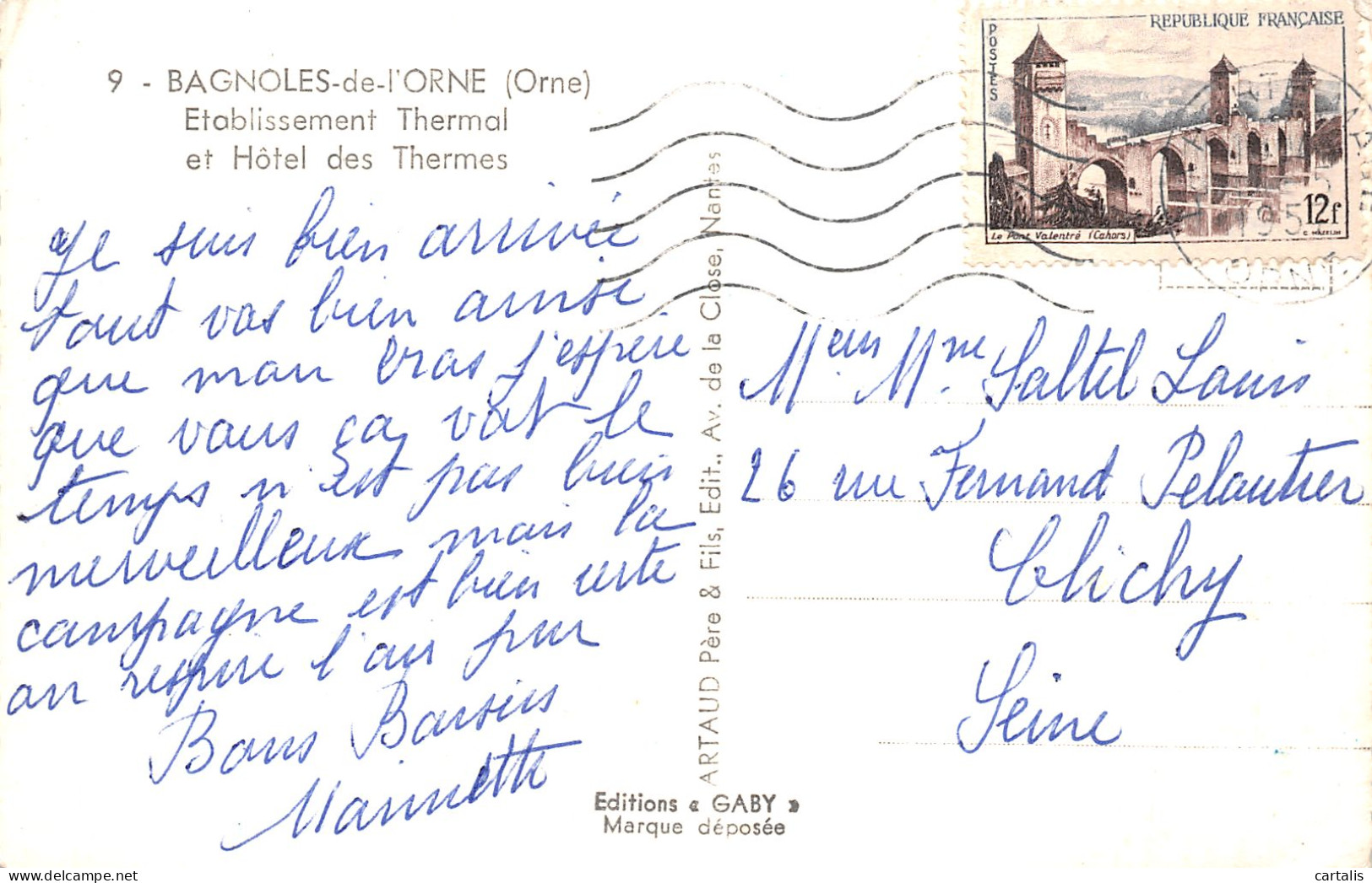 61-BAGNOLES DE L ORNE-N°4477-F/0203 - Bagnoles De L'Orne