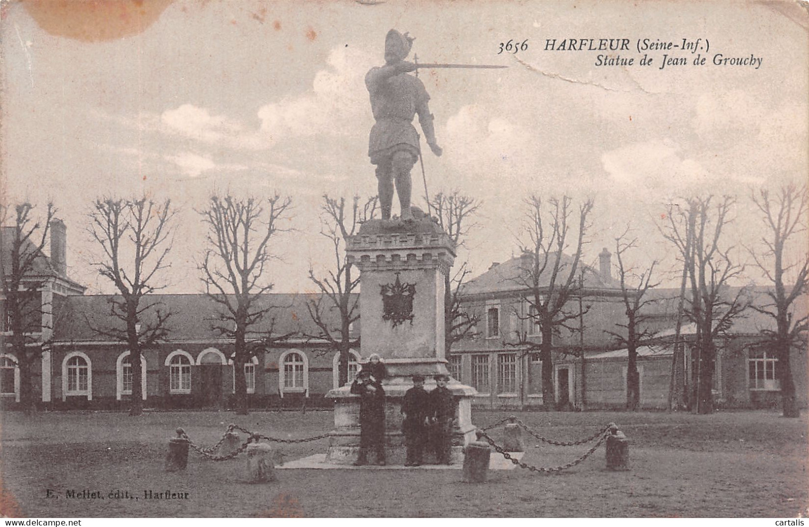 76-HARFLEUR-N°4477-H/0393 - Harfleur