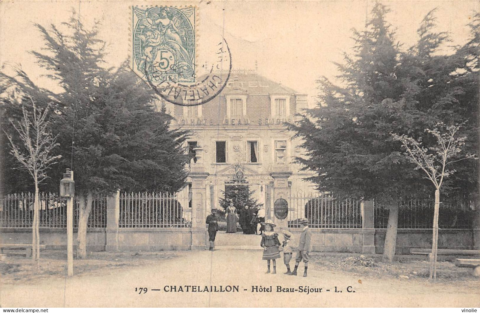 P-24-Mi-Is-1256 : CHATELAILLON. HOTEL BEAU-SEJOUR - Châtelaillon-Plage