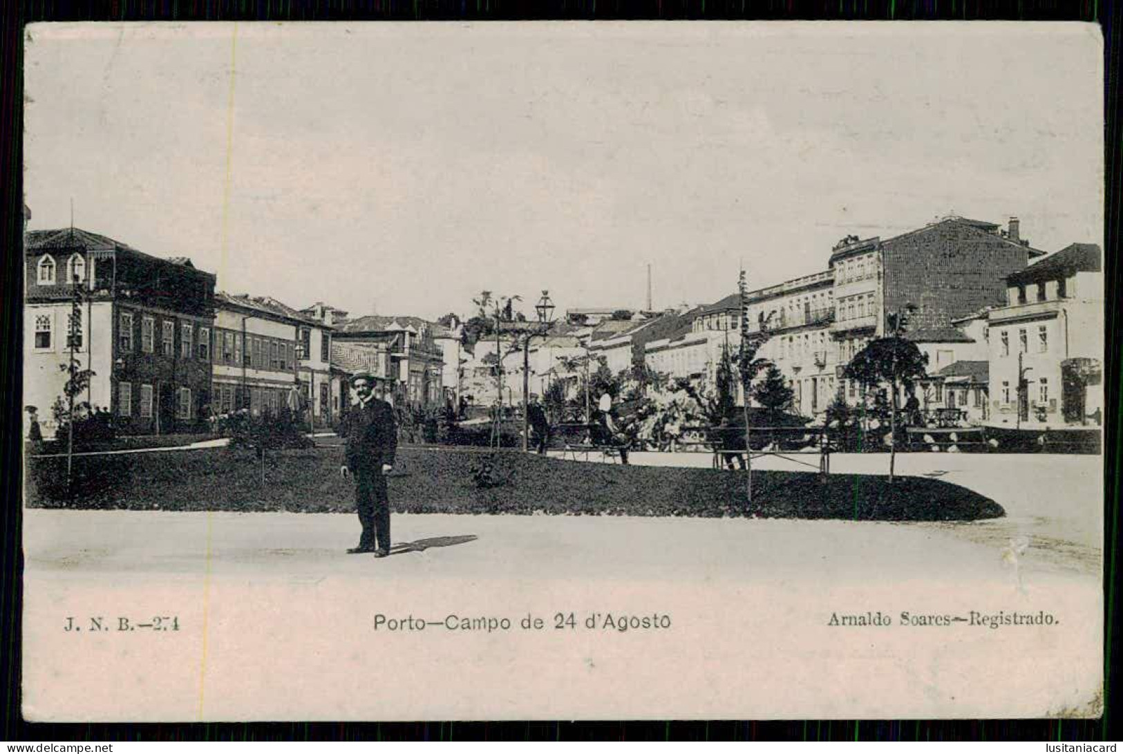 PORTO - Campo De 24 D'Agosto. ( Ed. Arnaldo Soares - J.N.B. Nº 274) Carte Postale - Porto