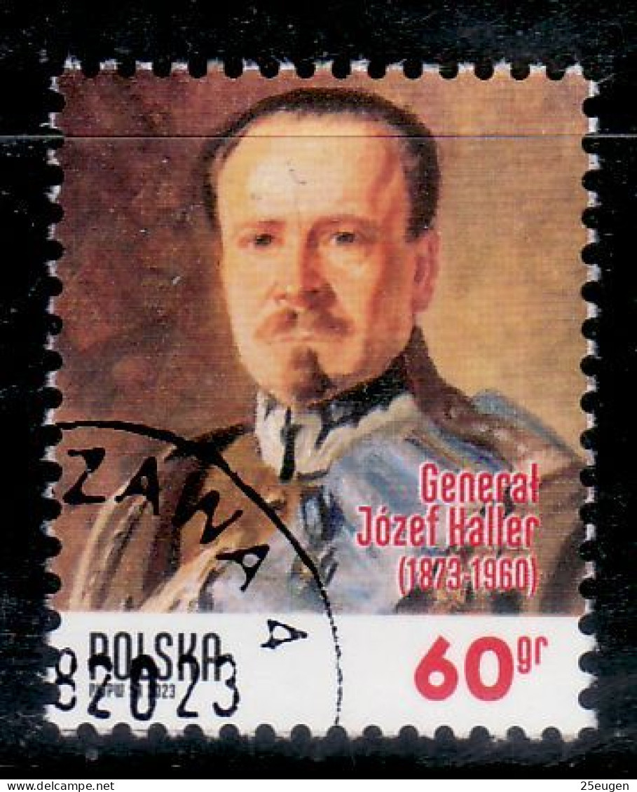POLAND 2023  GENERAL J.HALLER  USED - Used Stamps