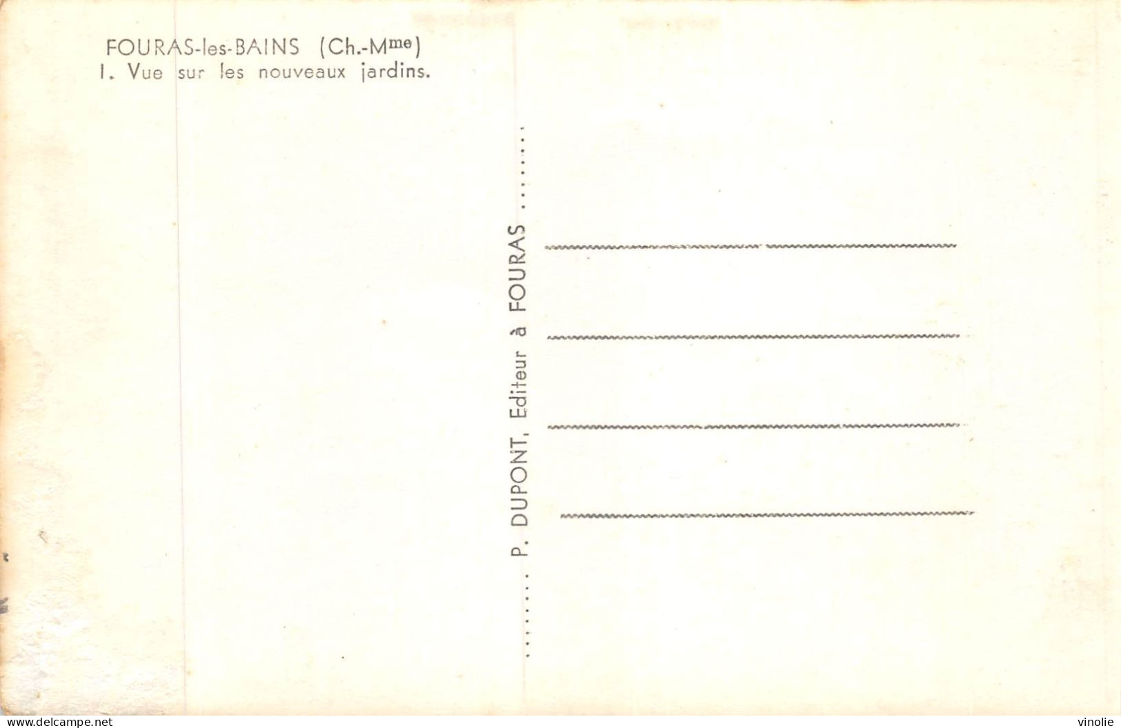 P-24-Mi-Is-1259 : FOURAS. LES NOUVEAUX JARDINS - Fouras-les-Bains