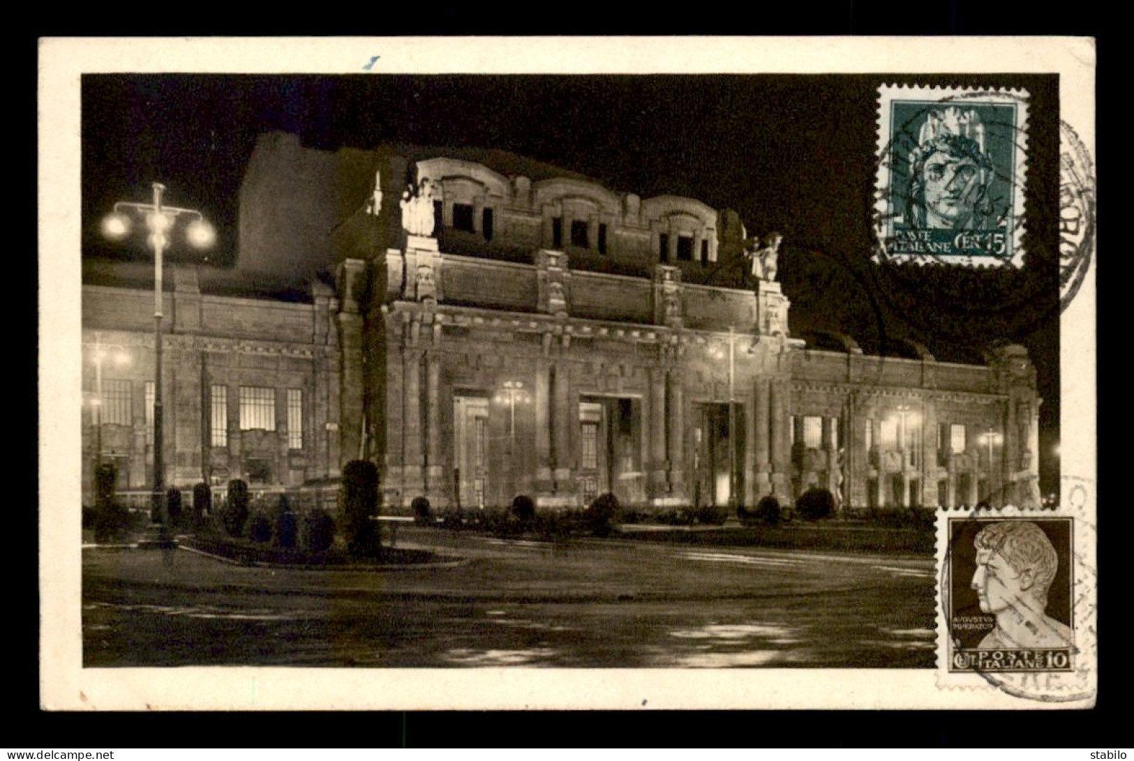 ITALIE - MILANO - LA NUOVA STAZIONE CENTRALE NOCTURNO - Milano (Milan)