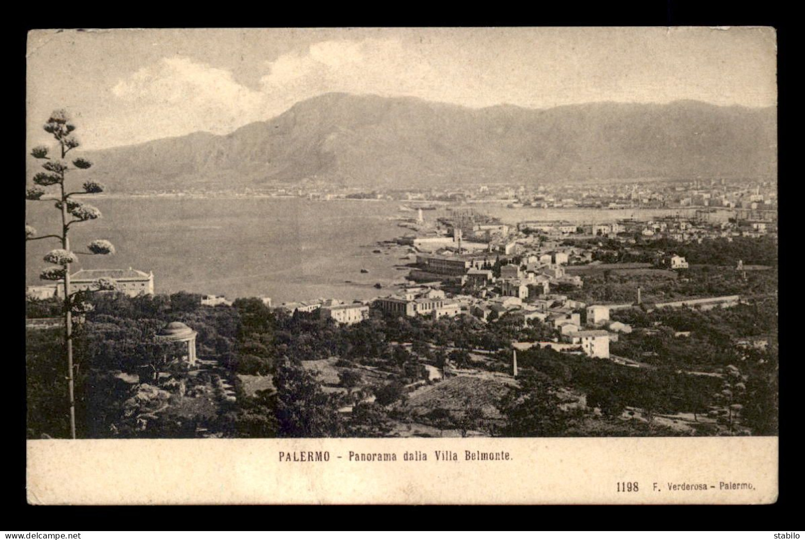 ITALIE - PALERMO - PANORAMA DALLA VILLA BELMONTE - Palermo