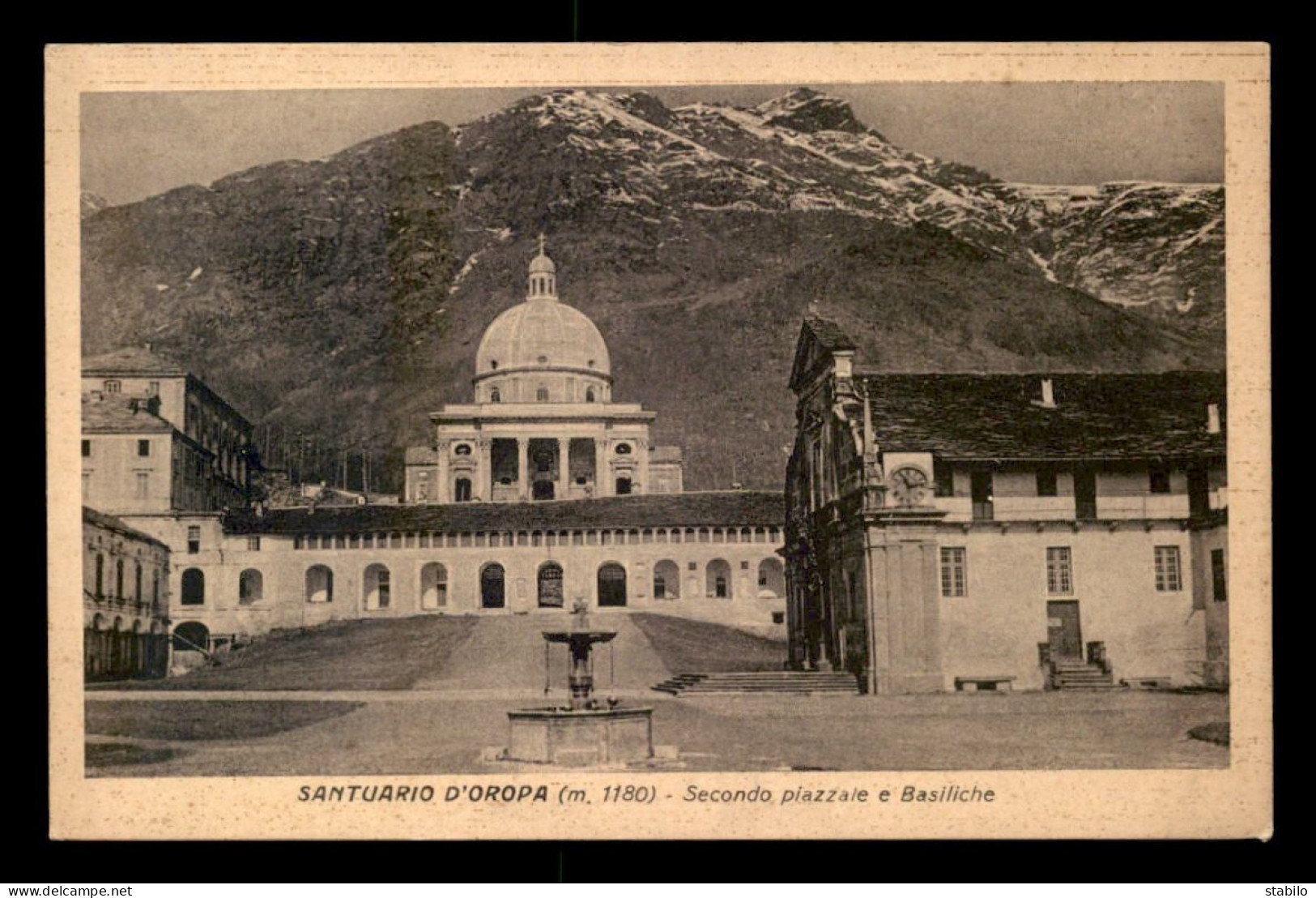 ITALIE - BIELLA - SANTUARIO D'OROPA - Biella