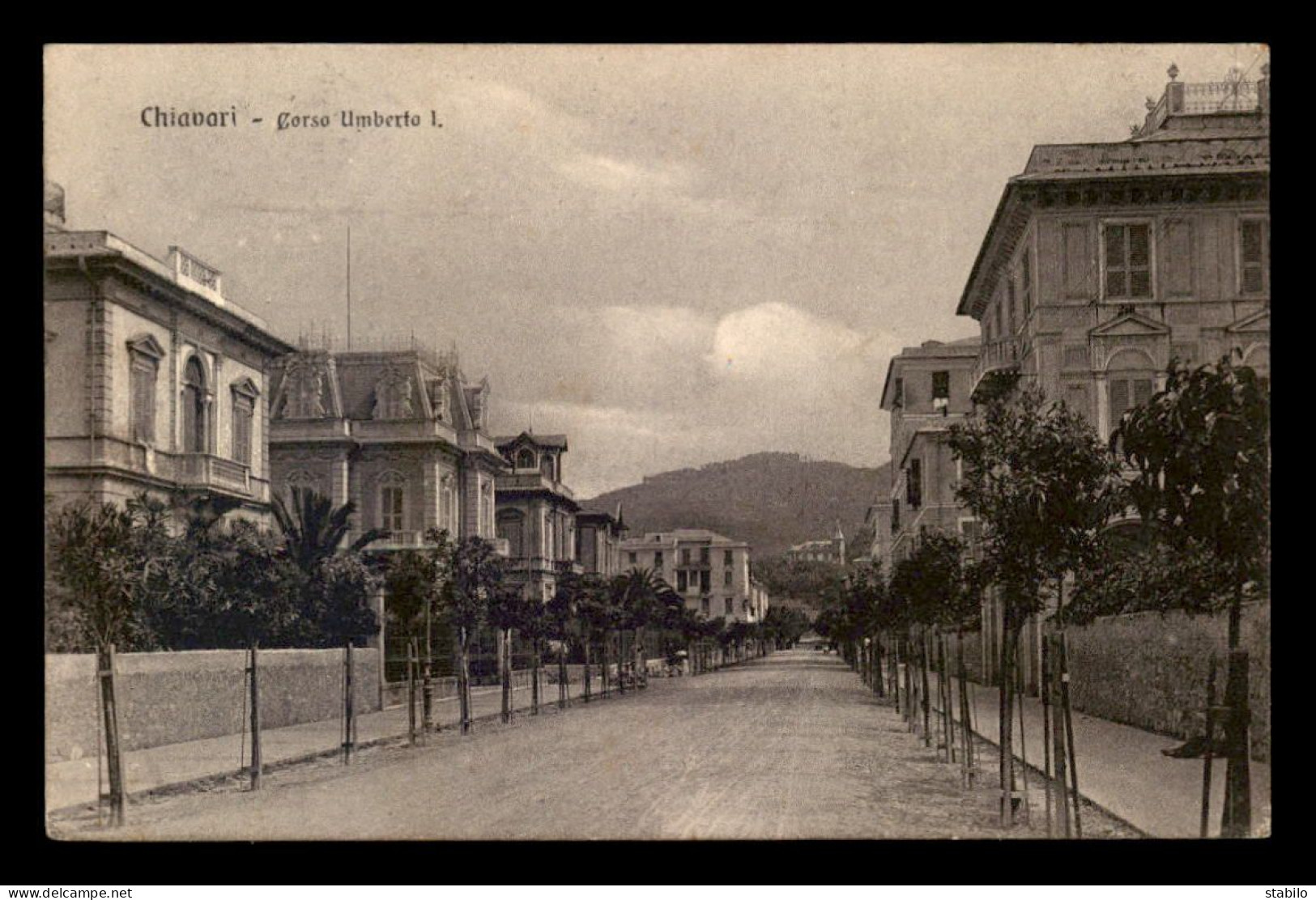 ITALIE - CHIAVARI - CORSO UMBERTO I - Autres & Non Classés