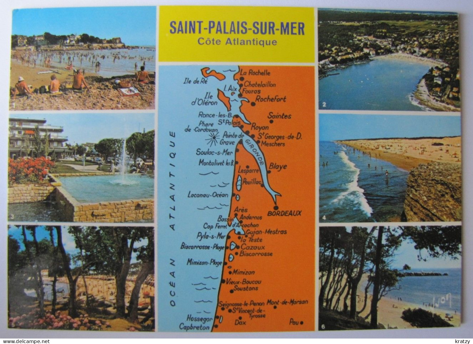 FRANCE - CHARENTE MARITIME - SAINT-PALAIS-sur-MER - Vues - Saint-Palais-sur-Mer