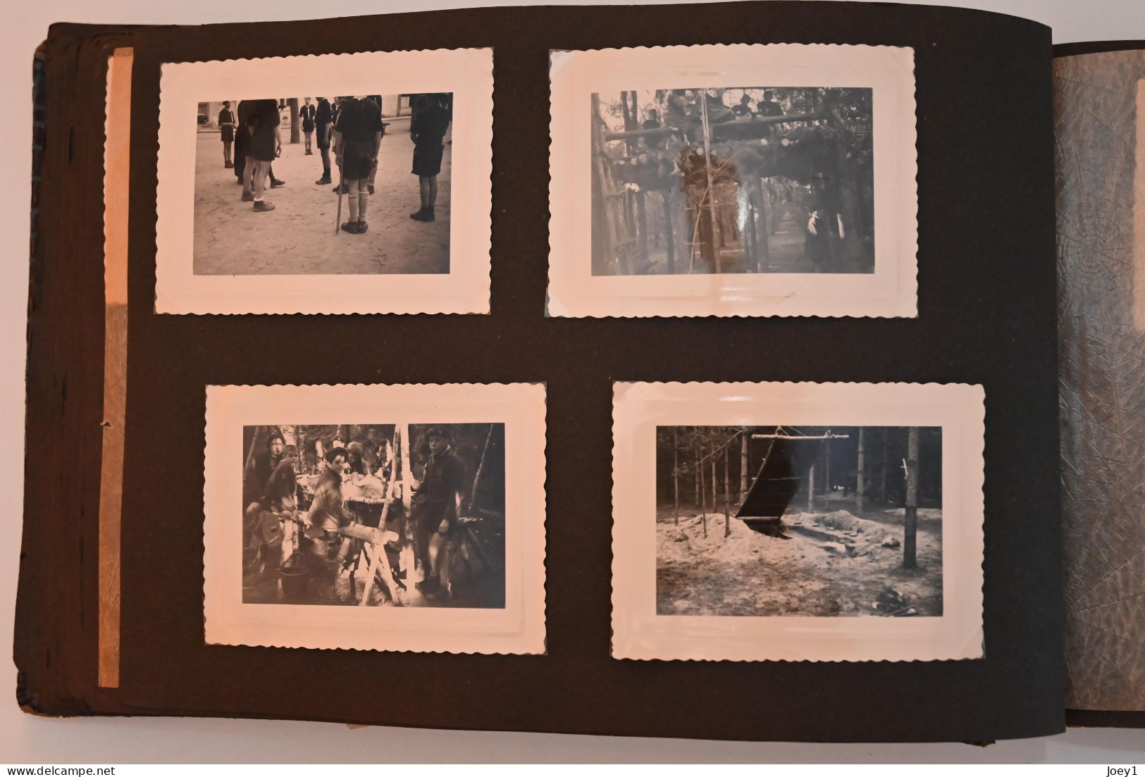 Album Photos de Scouts années 40 et  50,376 photos