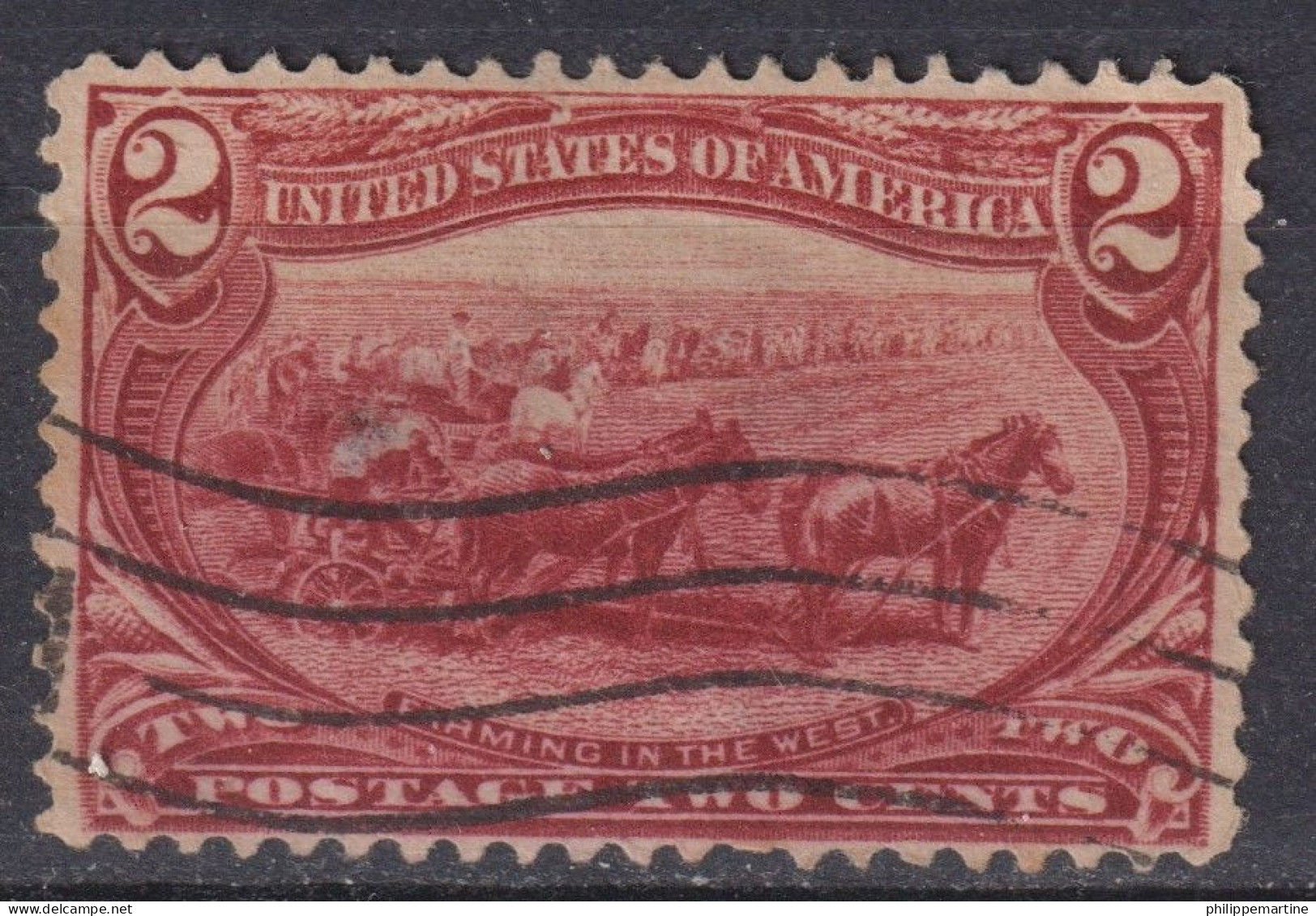 Am-P1 - Etats Unis 1898 - YT 130 (o) - Gebruikt