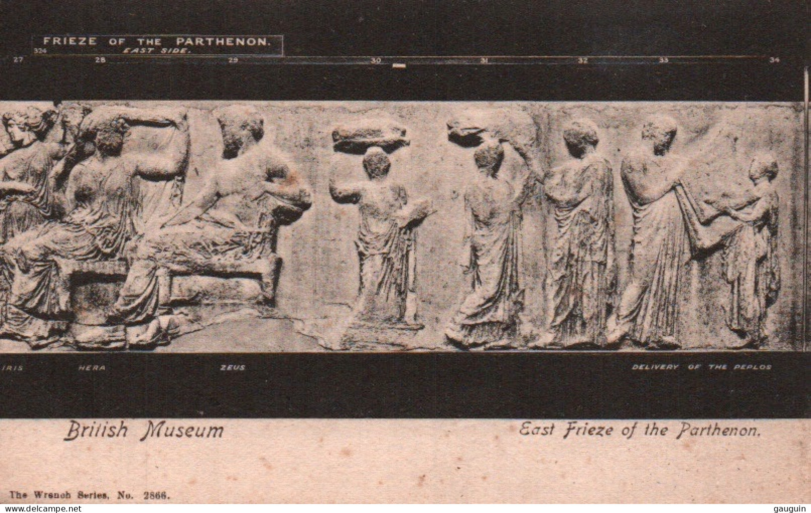 CPA - LONDRES / British Museum. "East FRIEZE Of The PARTHENON" ... Edition The Wrench Series - Antigüedad