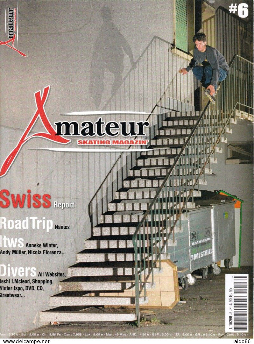 AMATEUR SKATING MAGAZIN' N° 6 . Avril - Mai 2004 . - Sport