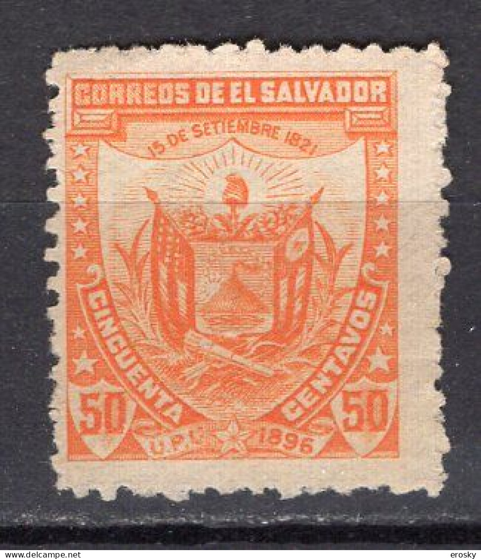 G1234 - SALVADOR Yv N°142B (*) - Salvador