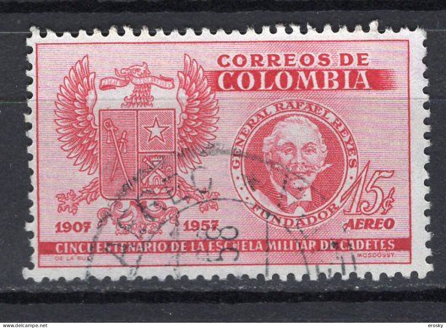 G0291 - COLOMBIA AERIENNE Yv N°298 - Kolumbien