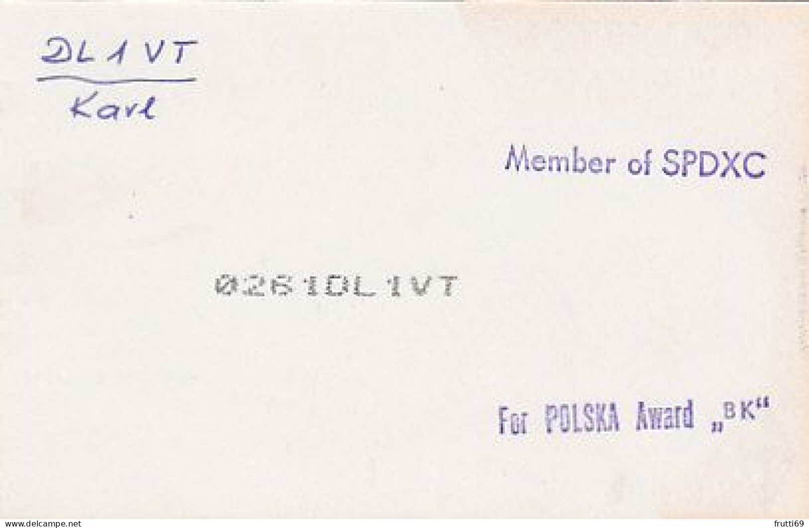 AK 210655 QSL - Poland - Bialystok - Radio Amateur