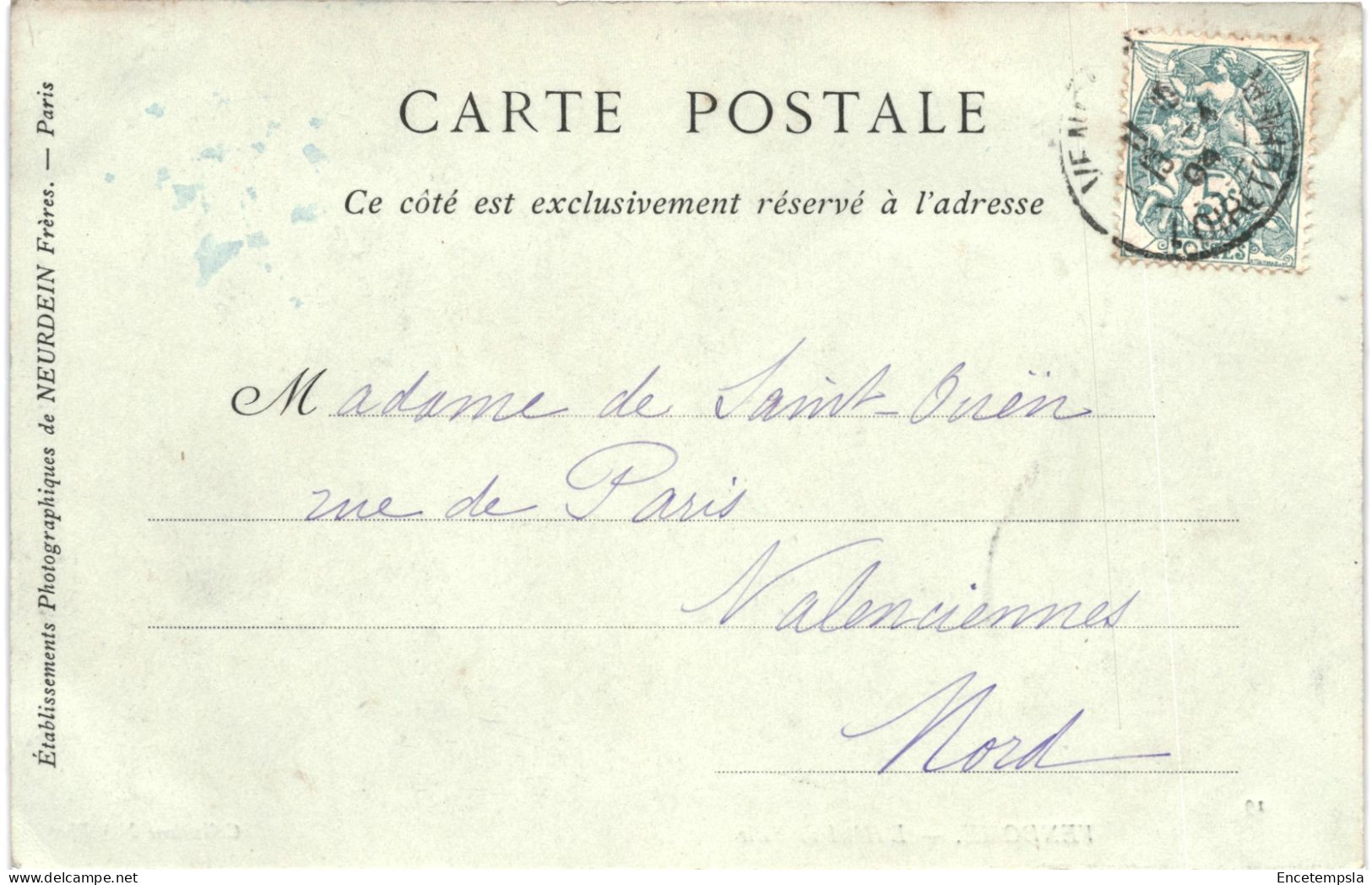 CPA Carte Postale France Vendome Hôtel De Ville 1904 VM80512 - Vendome