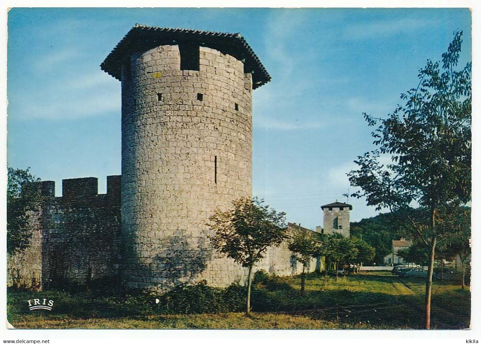 CPSM / CPM 10.5 X 15 Lot Et Garonne Aux Environs De NERAC Les Remparts De VIANNE Bastide Du XIII° S. - Nerac