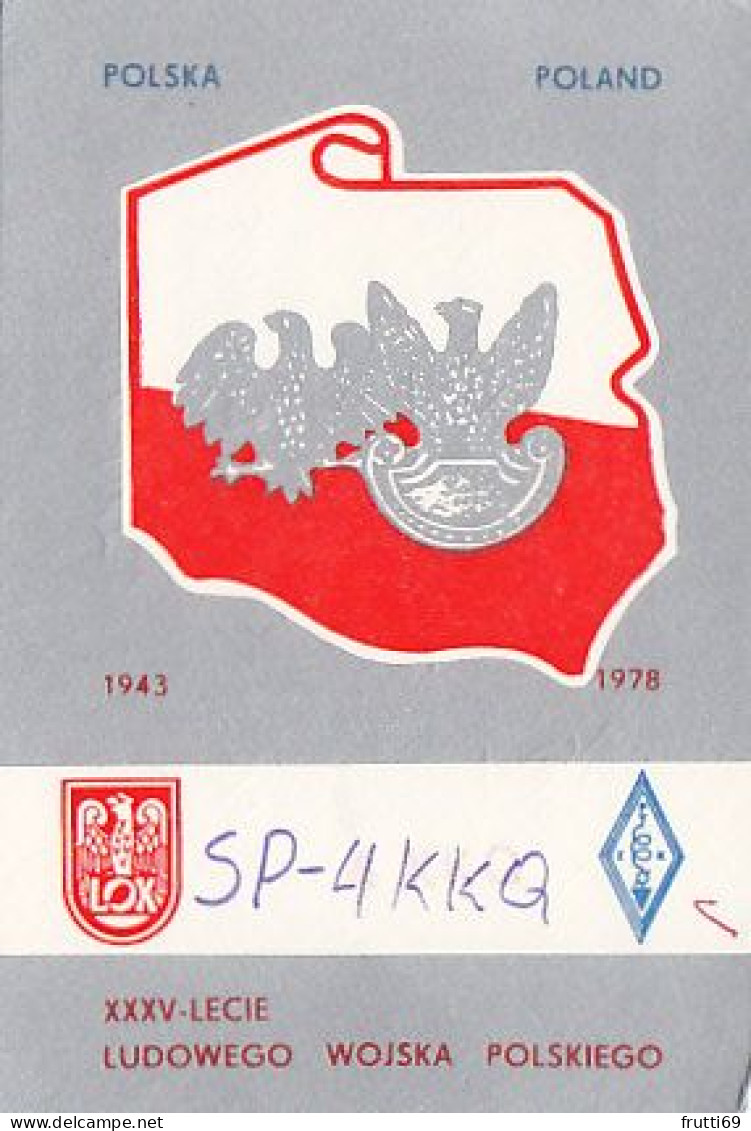 AK 210661 QSL - Poland - Amateurfunk