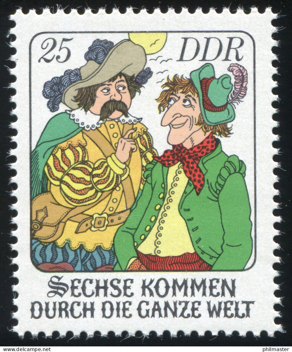 2284 Aus Märchen-Kleinbogen Mit PLF Grüner Fleck Am Hosenbund, ** - Variétés Et Curiosités