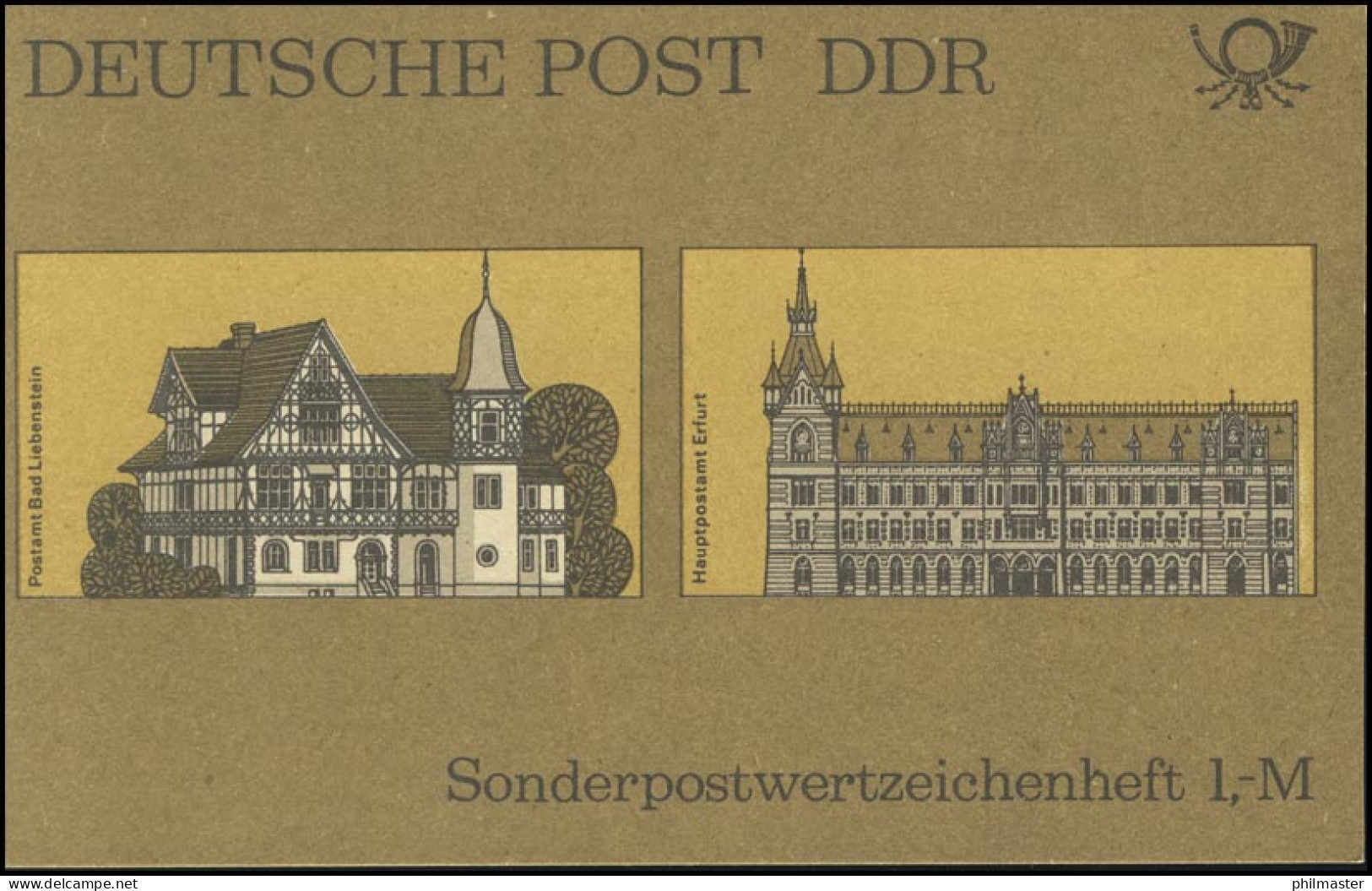 SMHD 21 B Postämter 1985 - Postfrisch - Postzegelboekjes