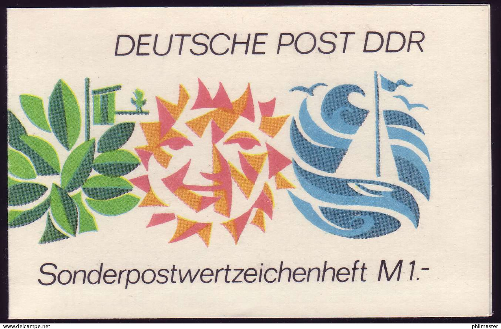 SMHD 3e Freizeit 1 Mark 1973 - Postfrisch - Booklets