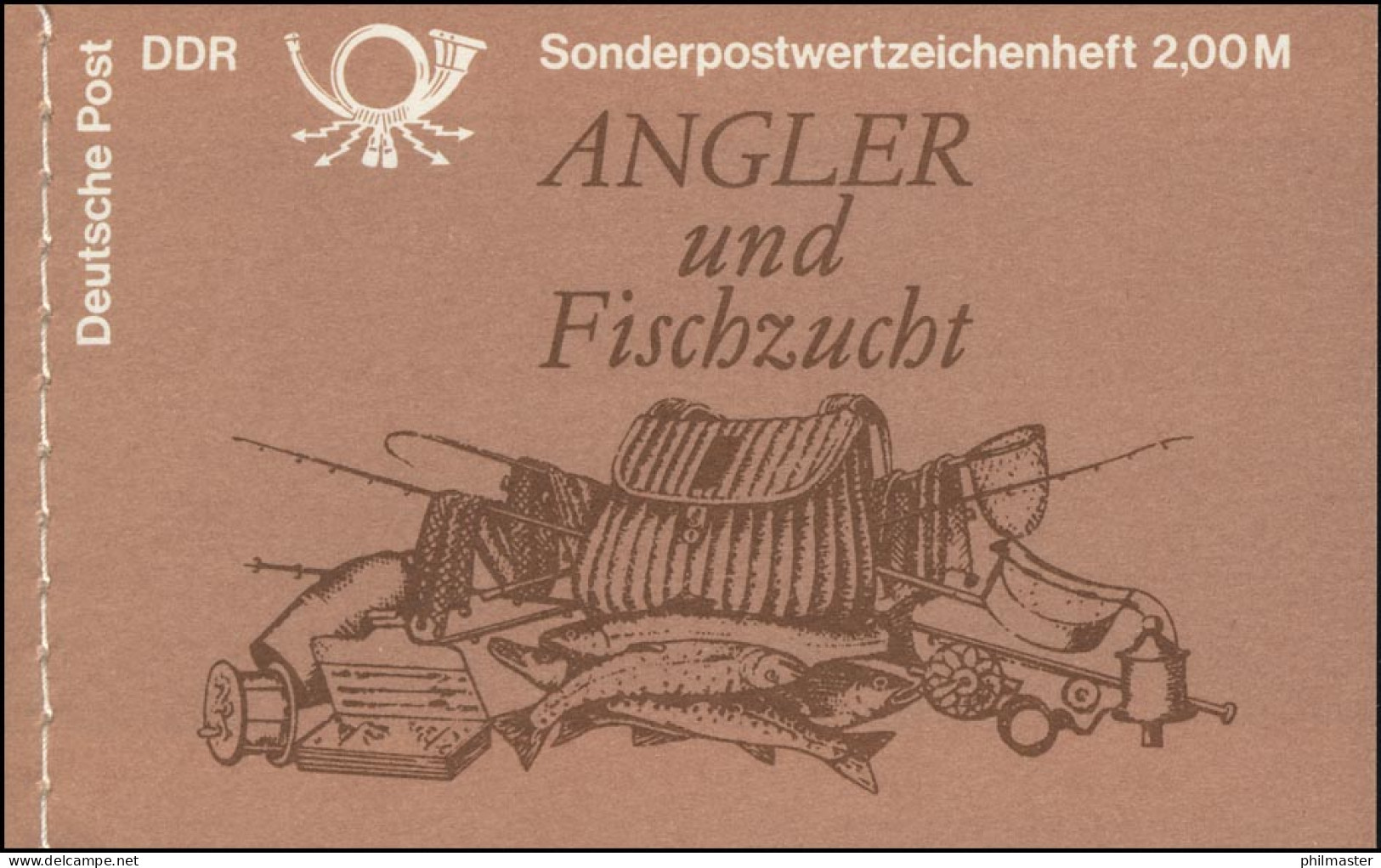 MH 9v4.1.1 Süßwasserfische 114x76 Mm 1988 - Postfrisch - Postzegelboekjes