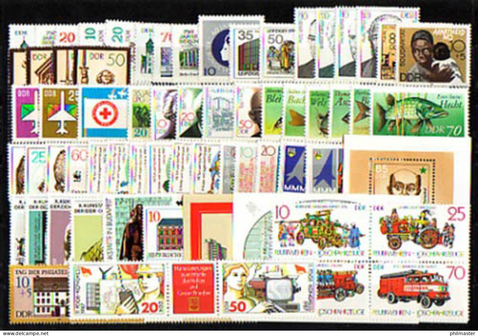 3063-3139 DDR-Jahrgang 1987 Komplett, Postfrisch ** / MNH - Collections Annuelles