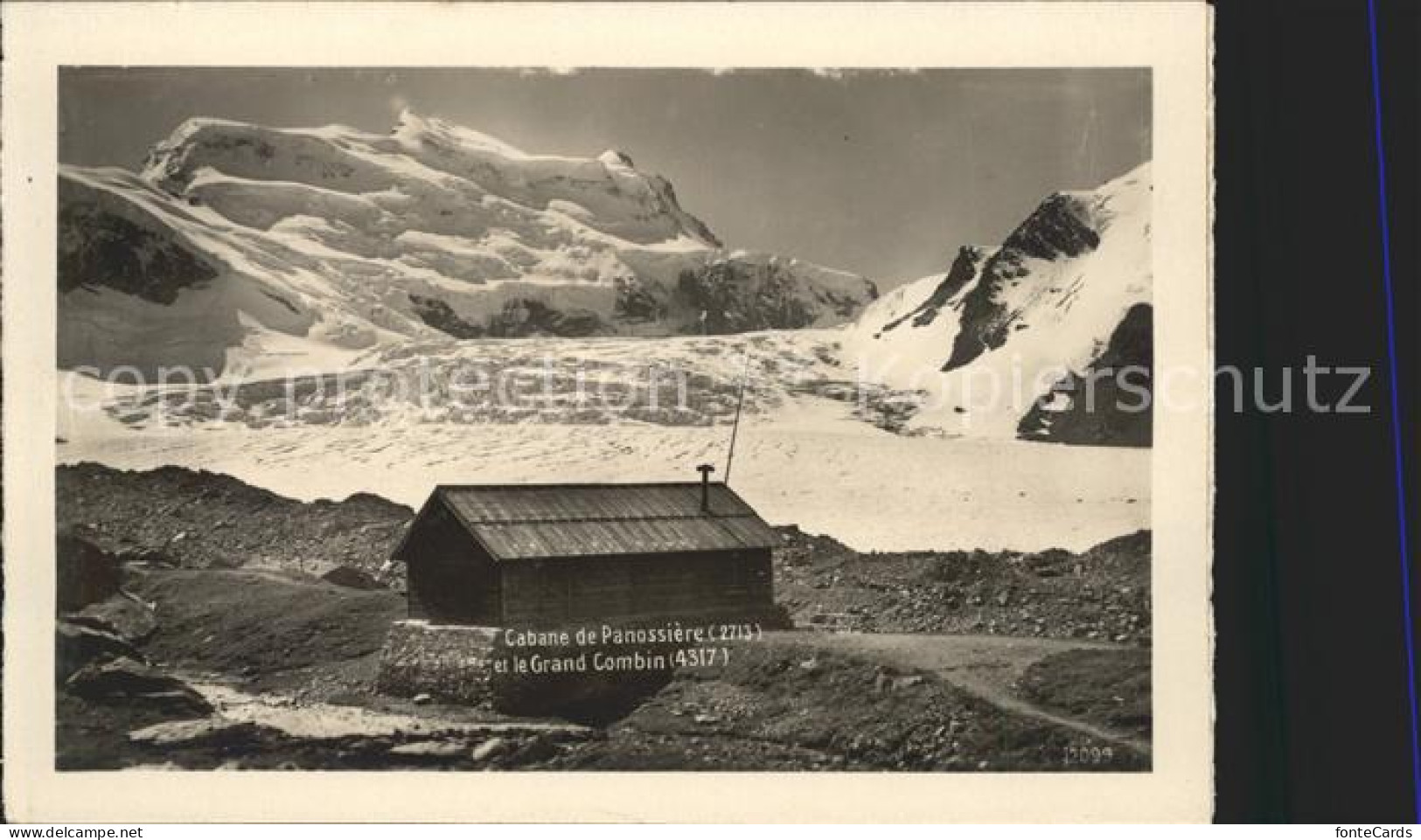 11644807 Cabane De Panossiere Et Grand Combin Berghuette Walliser Alpen Cabane D - Autres & Non Classés