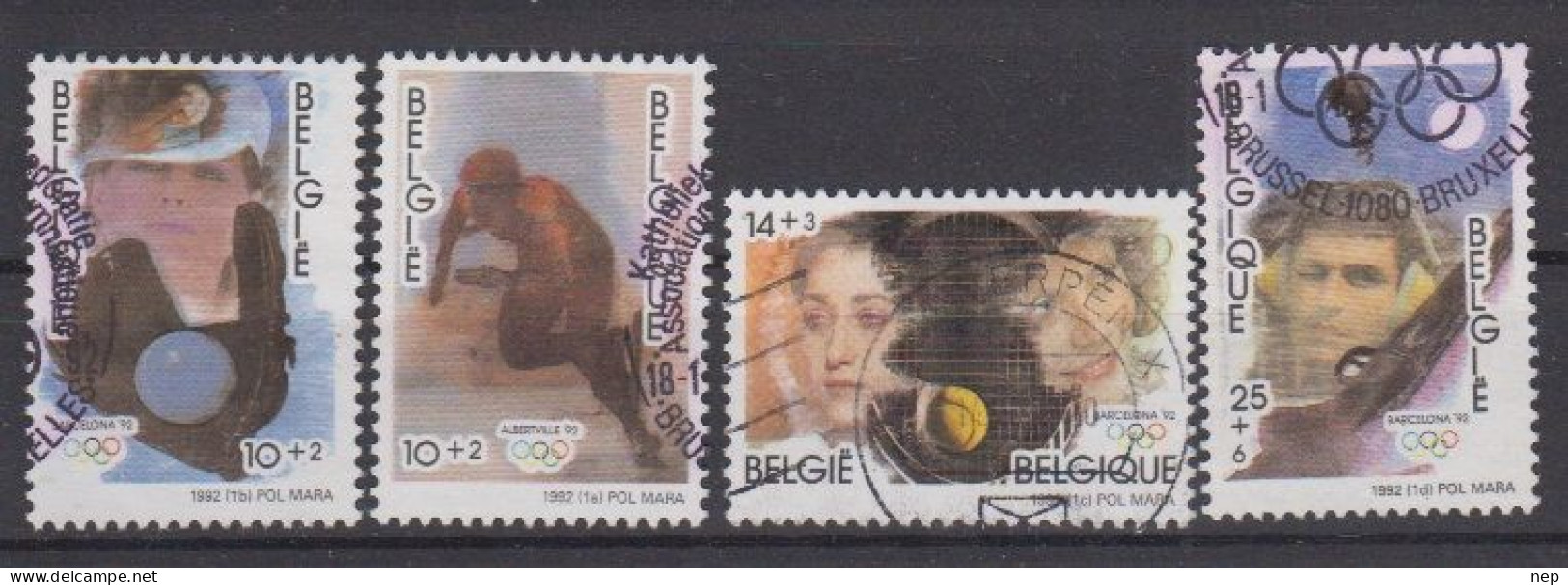 BELGIË - OPB - 1992 - Nr 2439/42 - Gest/Obl/Us - Oblitérés