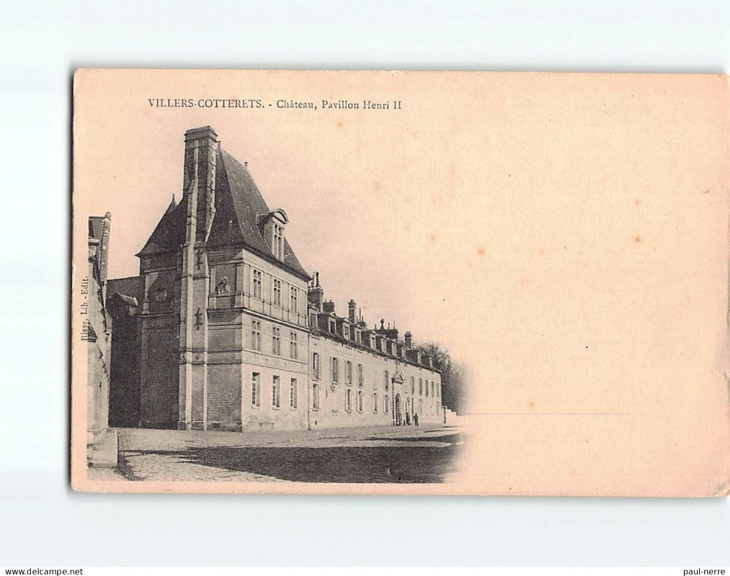 VILLERS COTTERETS : Château, Pavillon Henri II - état - Villers Cotterets
