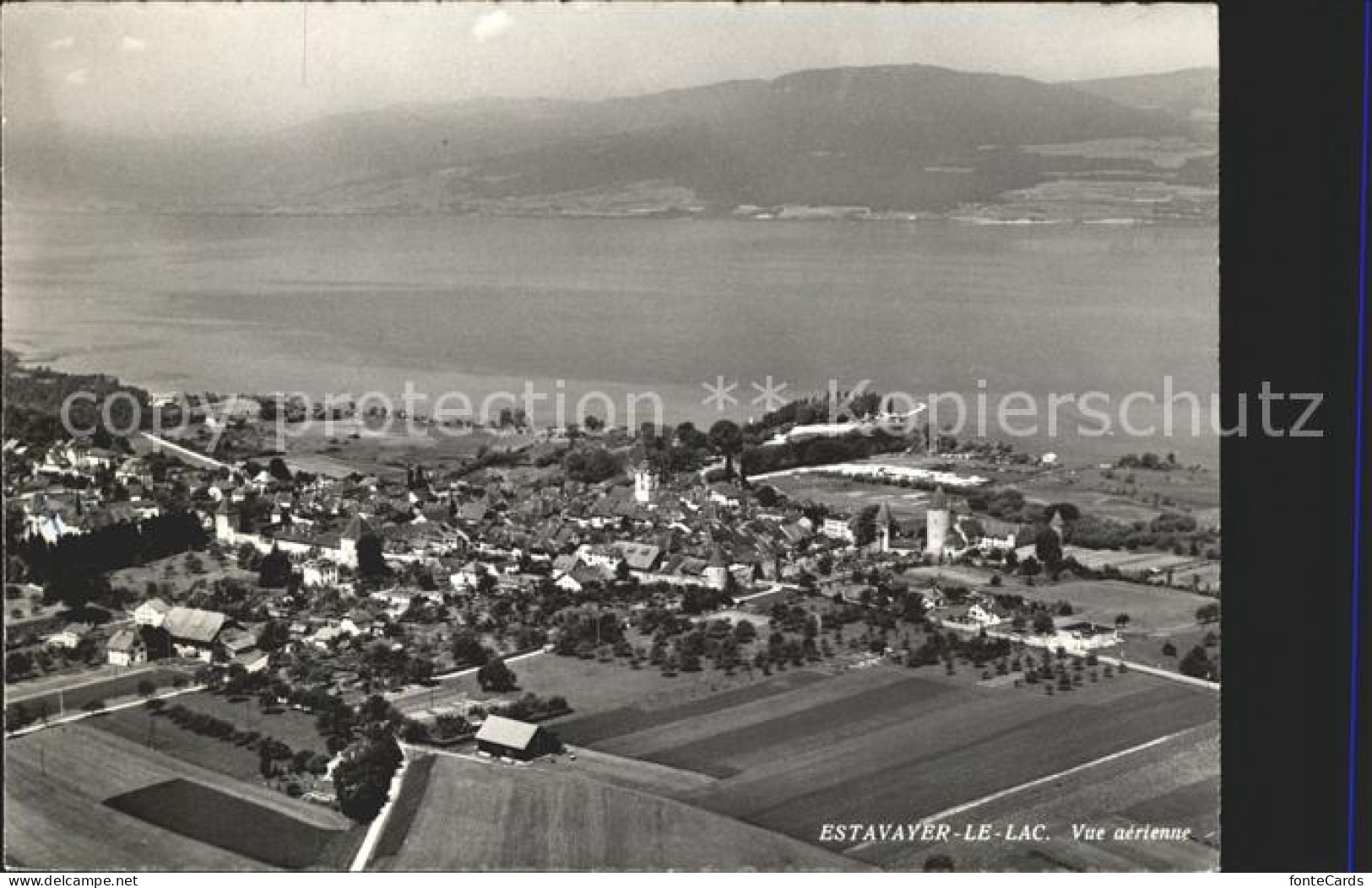 11644734 Estavayer-le-Lac Vue Aerienne Estavayer-le-Lac - Andere & Zonder Classificatie