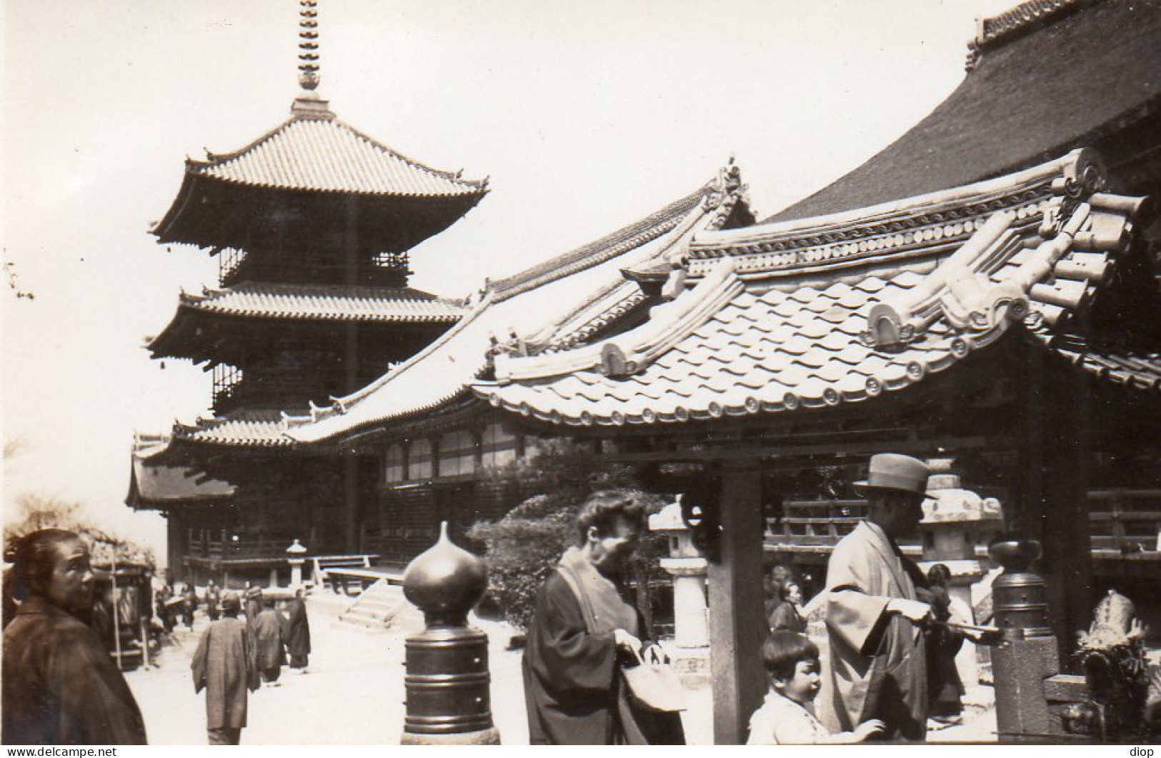 Photographie Photo Vintage Snapshot Japon Japan Kyoto - Places