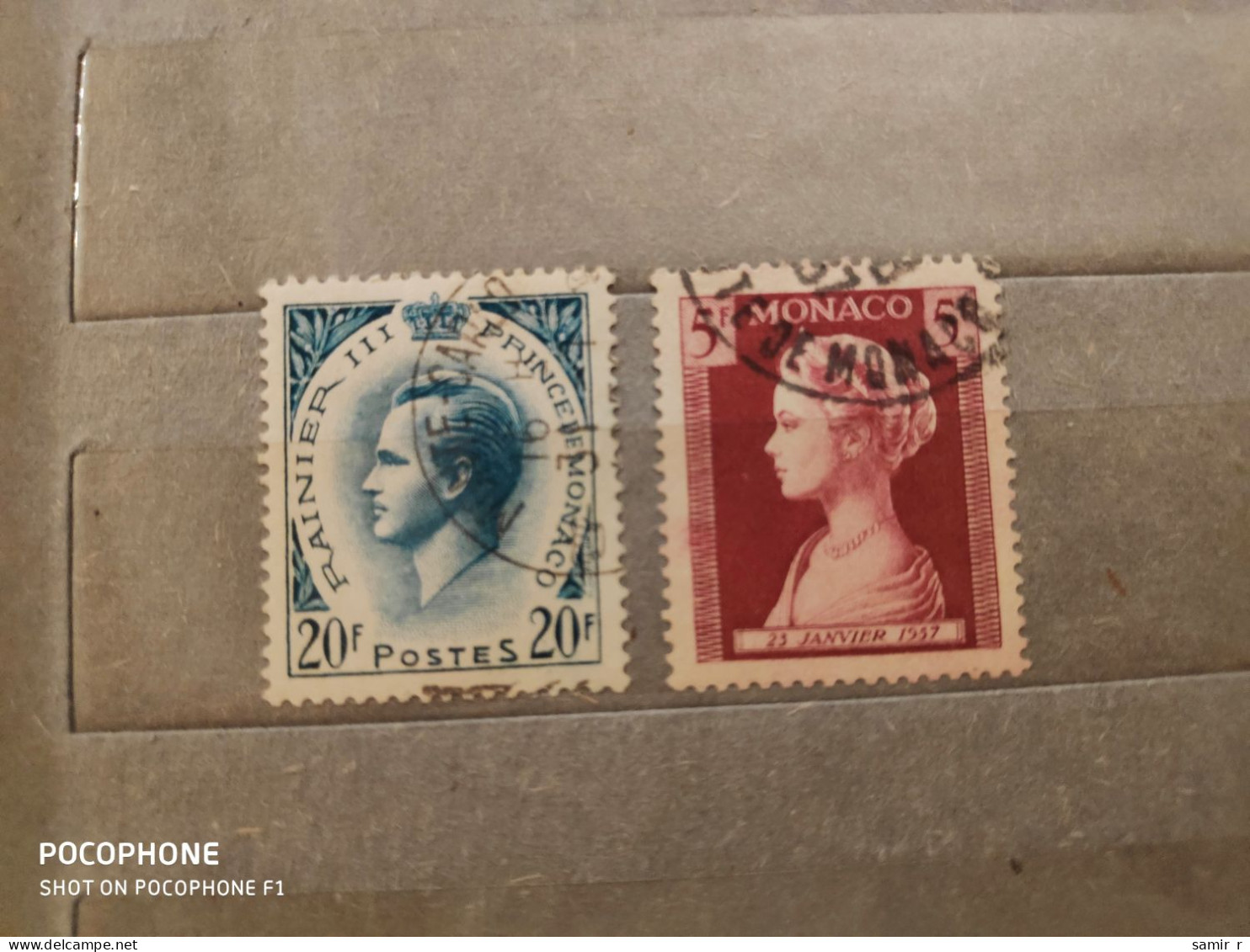 Monaco	Persons (F96) - Used Stamps