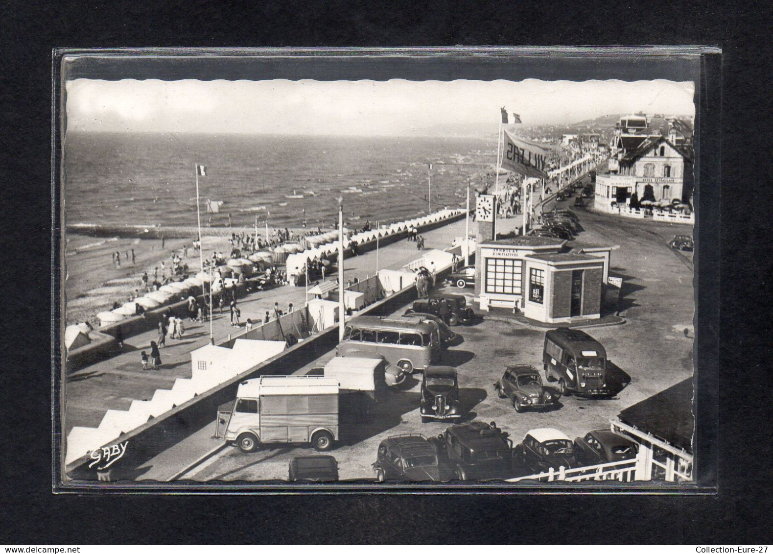 (08/05/24) 14-CPSM VILLERS SUR MER - CAMION CITROEN TYPE H - Villers Sur Mer