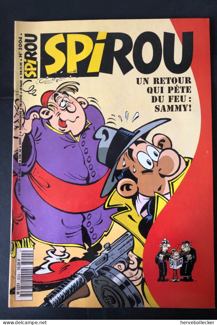 Spirou Hebdomadaire N° 3004 -1995 - Spirou Magazine