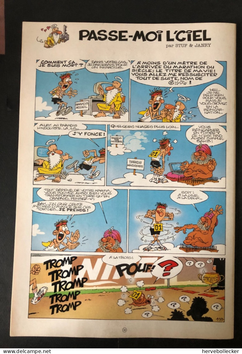 Spirou Hebdomadaire N° 3004 -1995 - Spirou Magazine